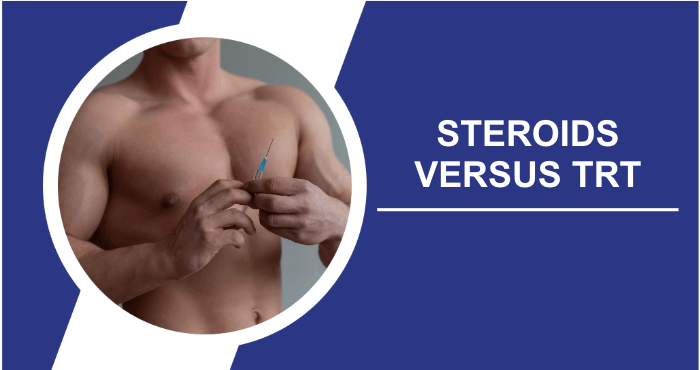 Steroids vs trt title image